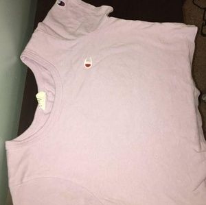 Champion cropped shirt